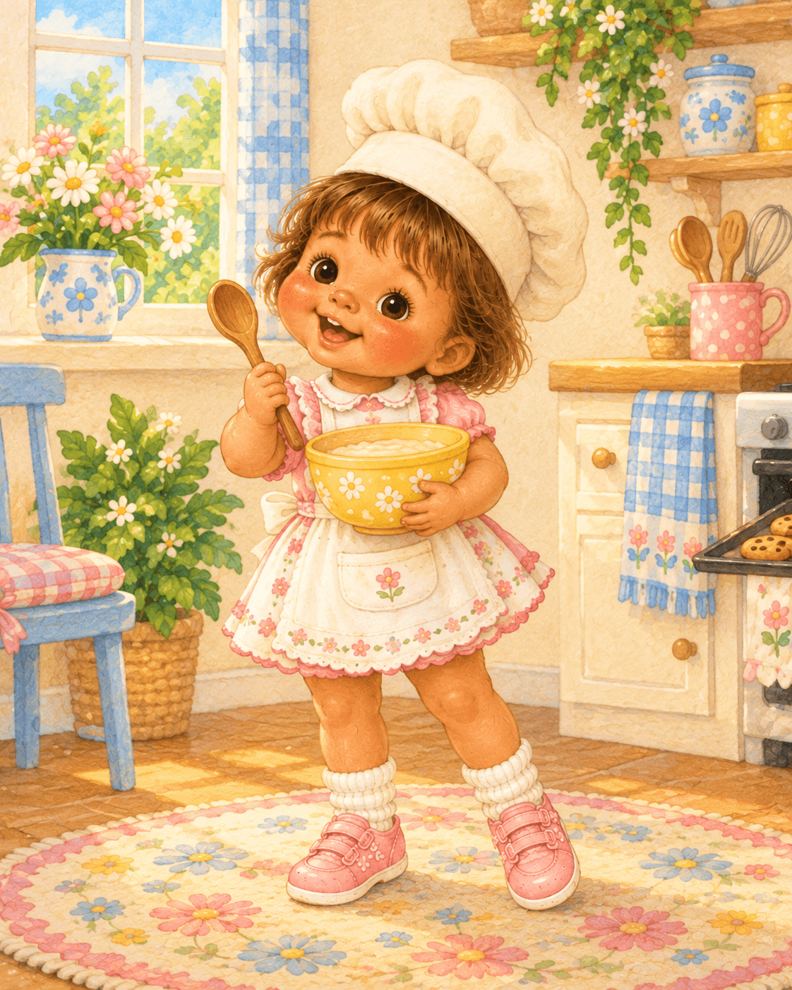 Ilustración de Claudia