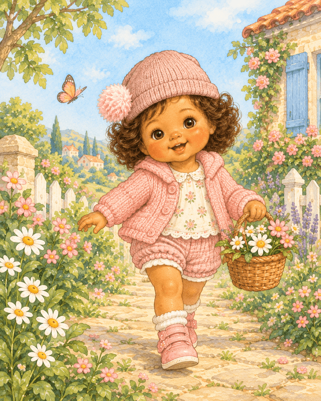 Ilustración de Mónica